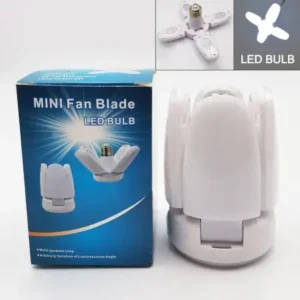 Fan Blade Led Bulb 28V Foldable LED Blade Fan Bulb ( 1 pc ) ( default, Standard ).