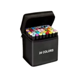 24 Pcs Dual Tip Markers Set ( default, Standard )