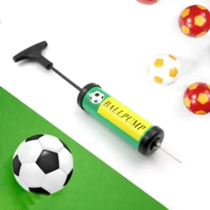 Inflator Air Ball Pump Soft Bouncing Ball Development Kids Toy, Sports Plastic Pump for Soccer, Basketball, Football, Volleyball Ball (17 Cm) ( default, Standard ).