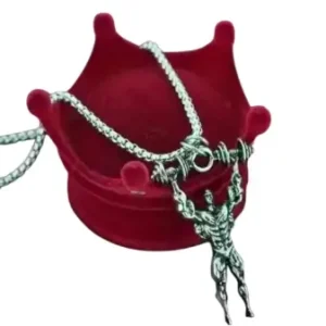 Gym Body Builder Design Locket Pendant Necklace for Men & Boys – Alloy, Free Size ( default, Standard ).