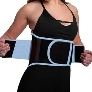 Serveuttam Waist Belt for Women - Body Shaper for Women Slimming Belt | Tummy Tucker Waist Trainer Shapewear Belt | Stomach Belt for Men | Waist Trimmer Trainer Belt for Weight Loss ( black,