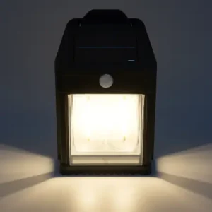 18W Solar Wall Double Light – Outdoor Waterproof LED Lantern with Motion Sensor, 2 Modes, Dusk to Dawn (Wireless, 1 Pc). ( default, OS )