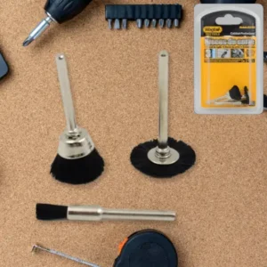 Brass Wire Wheels, 3 Pcs Brass Wire Wheels, Rust Removal Tool ( default, Standard ).