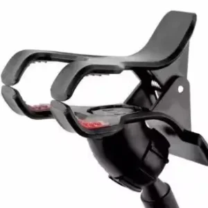 Metal Lazy Stand Bracket Mobile Phone Holder | Flexible 360° Gooseneck Long Arm Clip | Portable & Foldable | Universal for Phones up to 6.0" (Black). ( black, Standard )